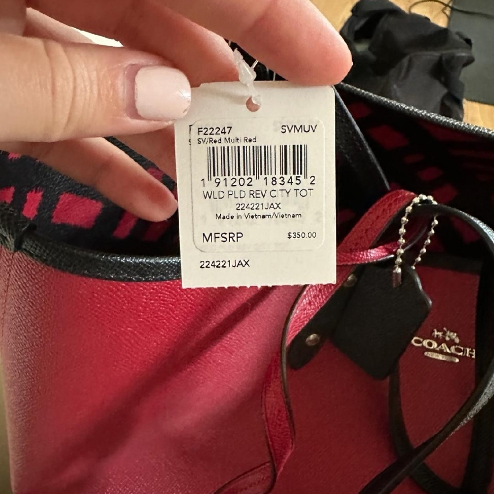 Coach Tote - Picture 2 of 3